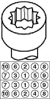  10шт.  Toyota Land Cruiser 4.7 98>