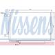 NISSENS 94911 (1695000054 / 1695000654 / 1695000687) радиатор кондиционера