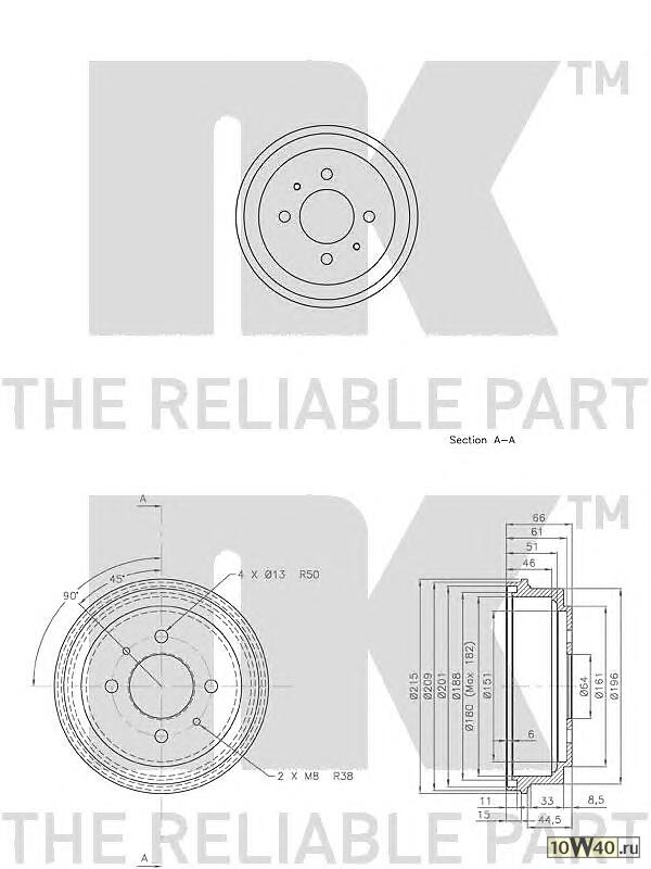 барабан тормозной