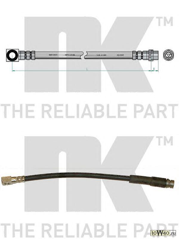 Шланг тормозной