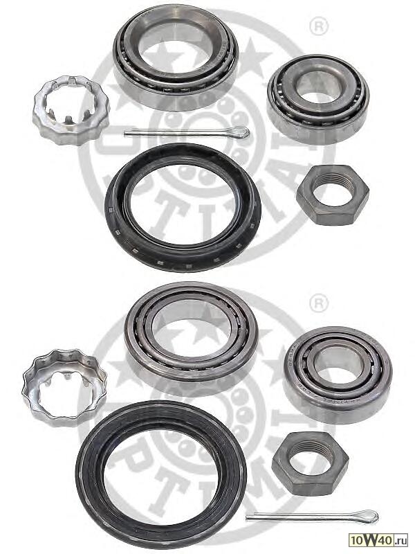 подшипник ступицы колеса комплект audi: 100 (43 c2) 100 (c1) 100 coupe (c1) 50 (86) 60 75 8