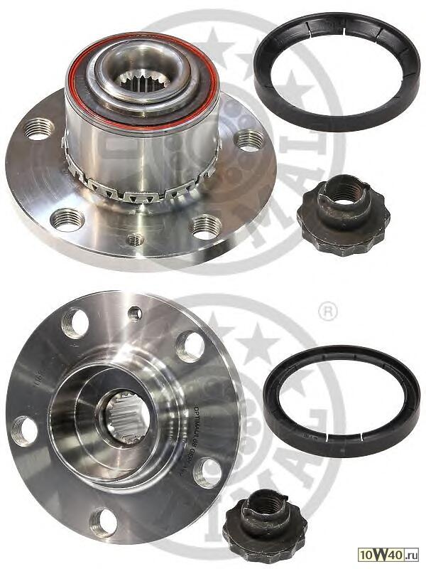ступица с подшипником skoda: fabia (542) fabia (6y2) fabia combi (545) fabia combi
