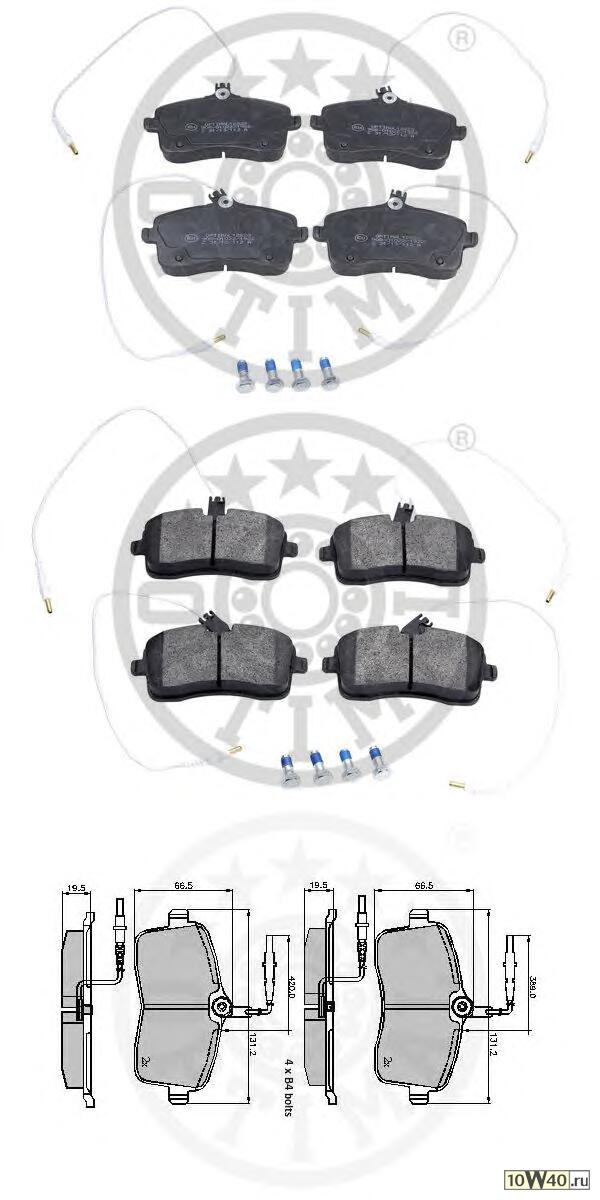 заменено на xop-bp-12223. колодки тормозные дисковые комплект peugeot: 407 (6d_) 407 sw (6e_)