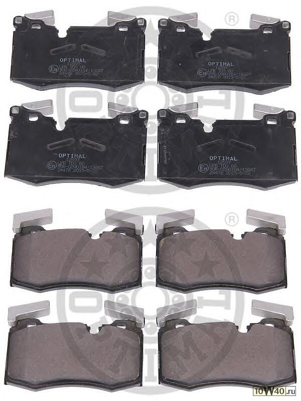 ТОРМОЗНЫЕ КОЛОДКИ ДИСК ПЕР MINI R50, R53, R56, R5