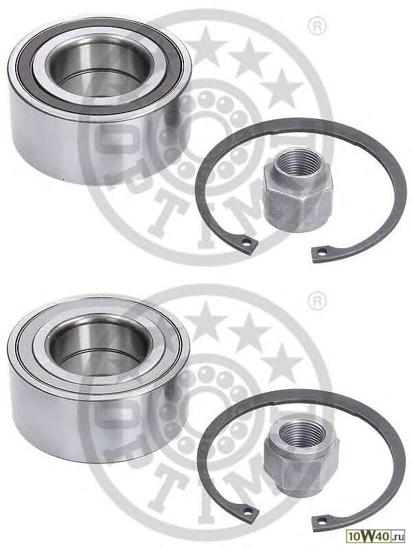 подшипник ступицы колеса комплект peugeot: 206+ (t3e)