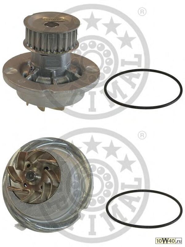 Код оригинала: 96499089, <BR>Насос сист.охл.DAEWOO NUBIRA 1.8 06-/CHEVROLET LACETTI 1.8 06-