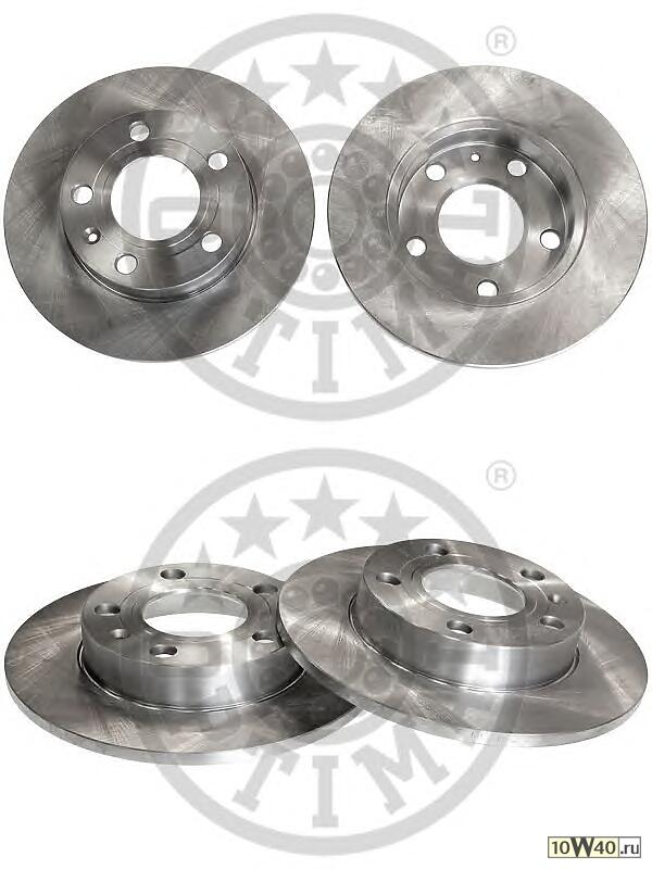 Диск торм зад VAG A4 1.8T/1.9TD 01-> (562192J) 91-95 (245x10)