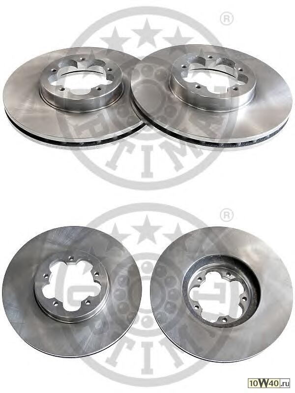 Диск тормозной передний Ford Transit 07/06-