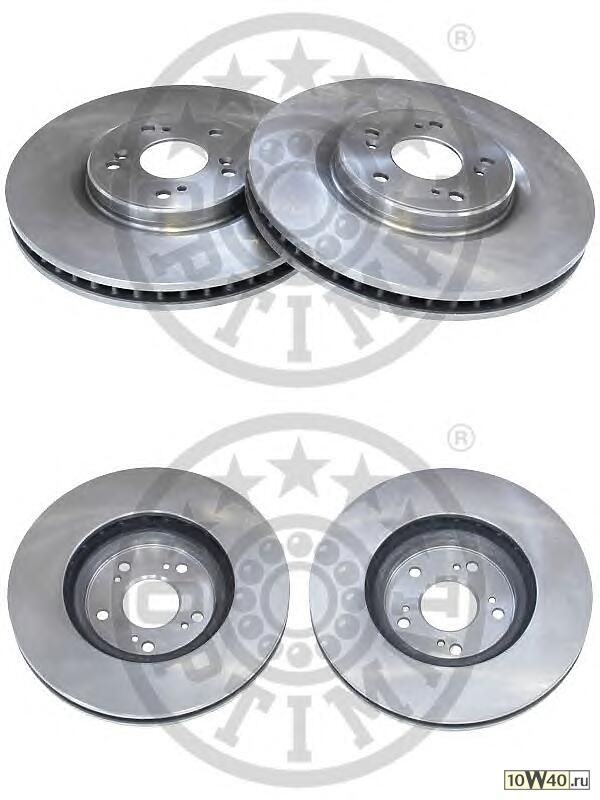 Диск тормозной передн. Honda Accord 2.4 L, 2008>