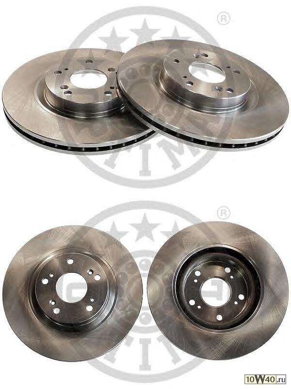 Код оригинала: 45251-SCA-E50, <BR>Диск тормозной передний вент. HONDA  CR-V 05-