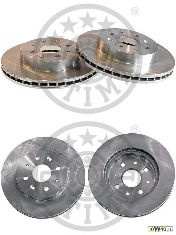 Диск тормозной перед. KIA Rio (DC) 1,3/1,5 00-05