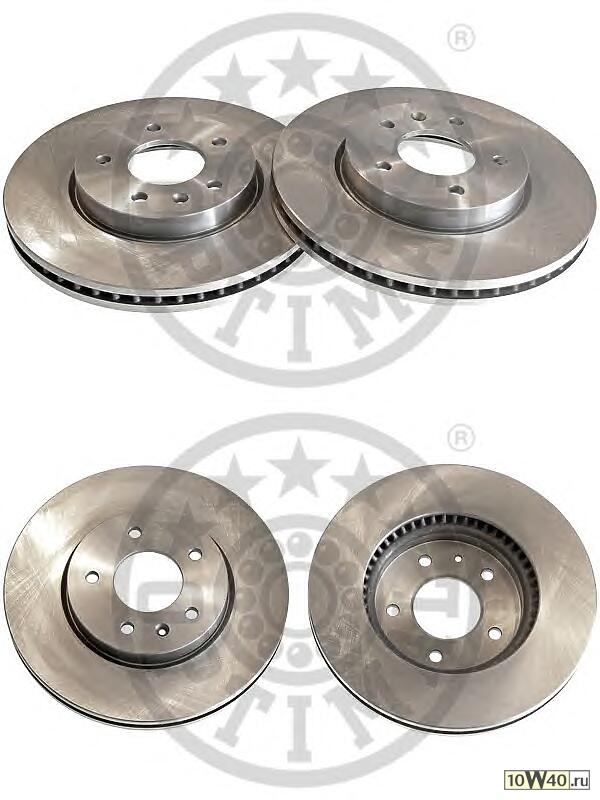 Код оригинала: 96625948, <BR>Диск тормозной CHEVROLET Europe Captiva 2.4i 16V 2WD/4WD (06->) F