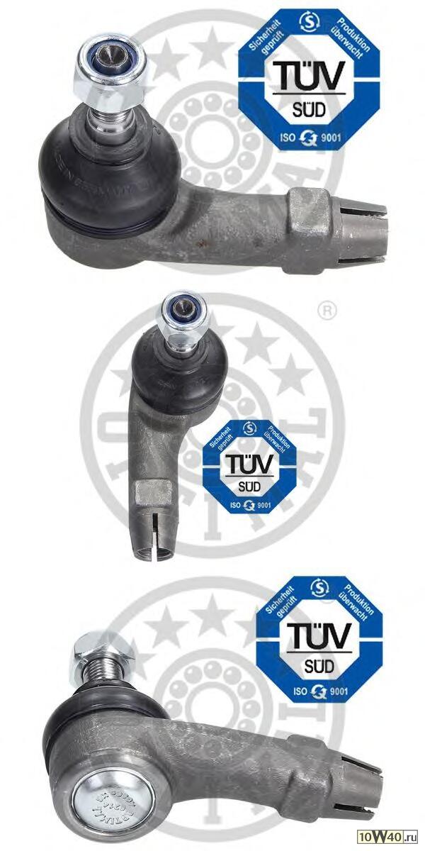 Нак. рулевой тяги лев. (M14x1.5 RHT) Audi A100 83-84 -Ch.№44E068500