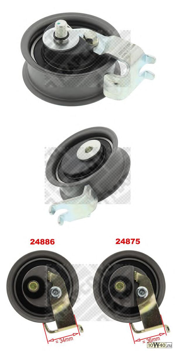 ролик натяжителя audi a3 (8l1) 1.8 VW golf IV (1j1) 1.8 t