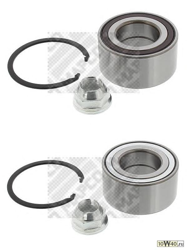 подшипник ступицы к-т передний dacia duster 1.6 16v renault megane III grandtour (kz0 / 1) 1.5 dci