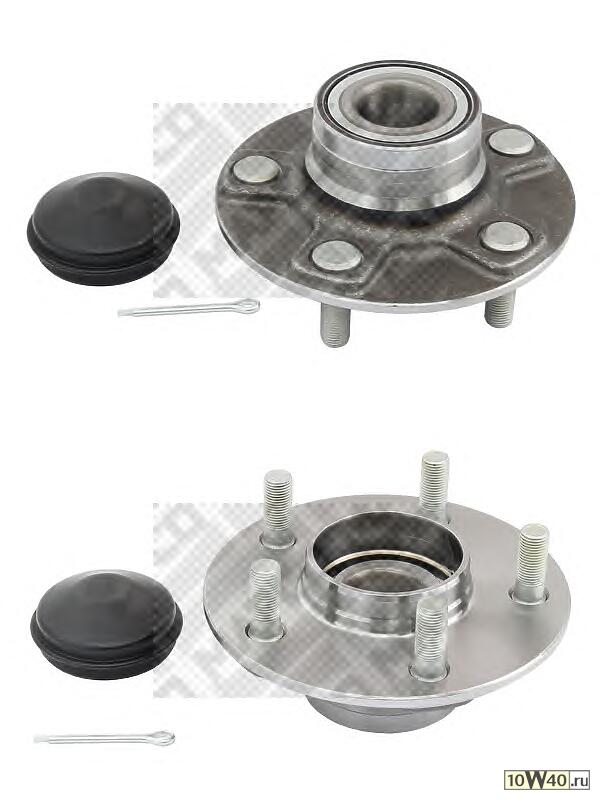 Ступица колеса с интегрированным подшипником