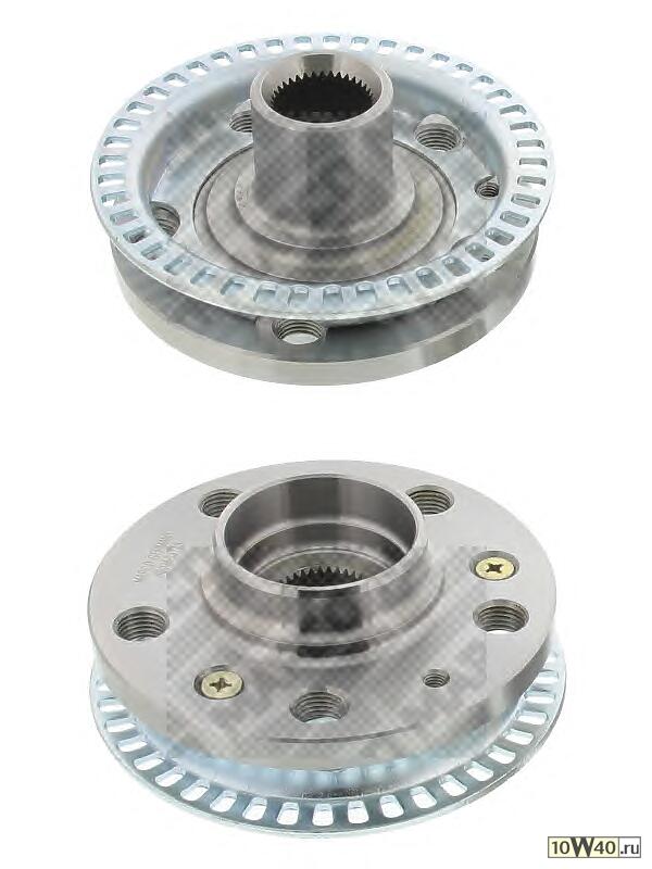 Ступица колеса перед.  VAG  A3/Golf IV/Bora/Octavia  1,4-3,2L  09/96->  1J0407613C