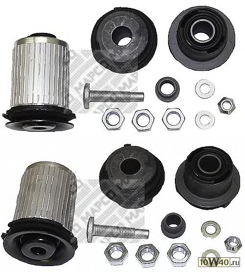 Код оригинала: 2103300475, <BR>Комплект сайлентблоков поперечного рычага MB W210/S210 96-02