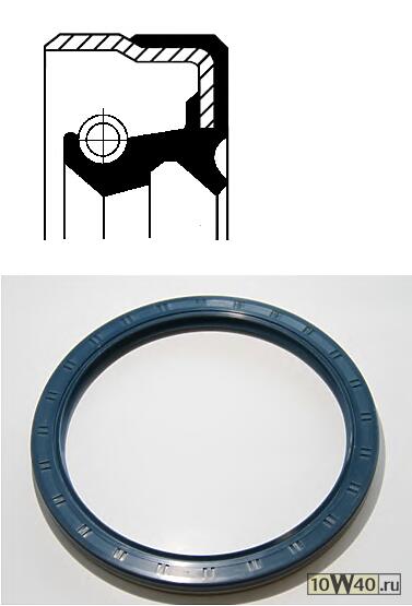 сальник ступицы 145x175x14 \mb