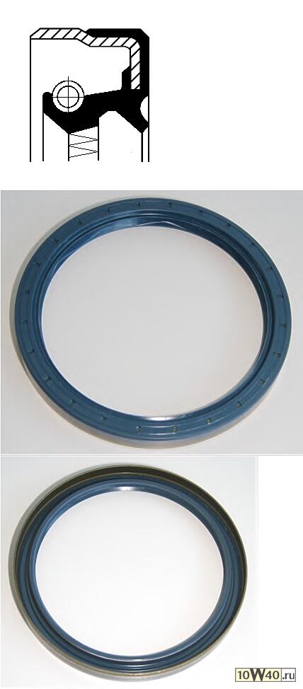 сальник ступицы nbr 125x150x15 b1basldrw \mb