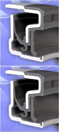 сальник коленвала fpm задний 130x160x14 / 13.5 кассетный\ iveco