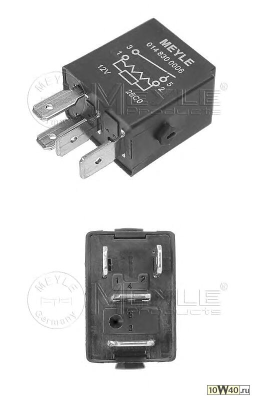 Реле топливного насоса/ MB W168/202/203/204/CL203 014 830 0006 MEYLE