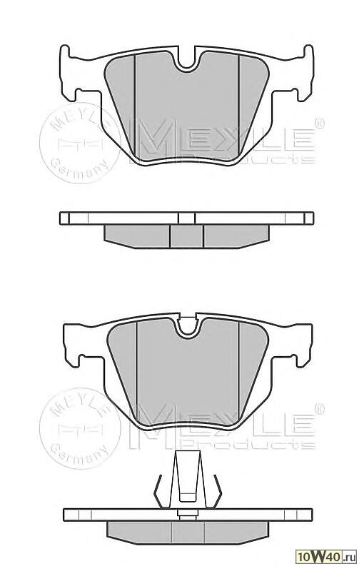 Комплект тормозных колодок, дисковый тормоз