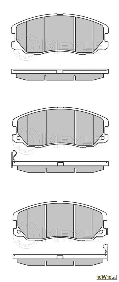 Колодки торм.зад.