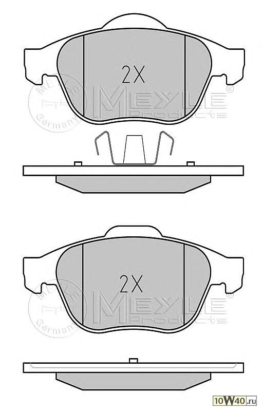 колодки дисковые передние\ renault grand scenic / scenic 1.6-2.0i / 1.5-2.0dci 03.06>