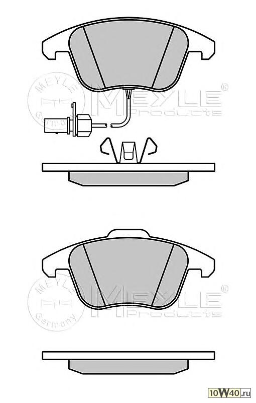 Колодки тормозные дисковые