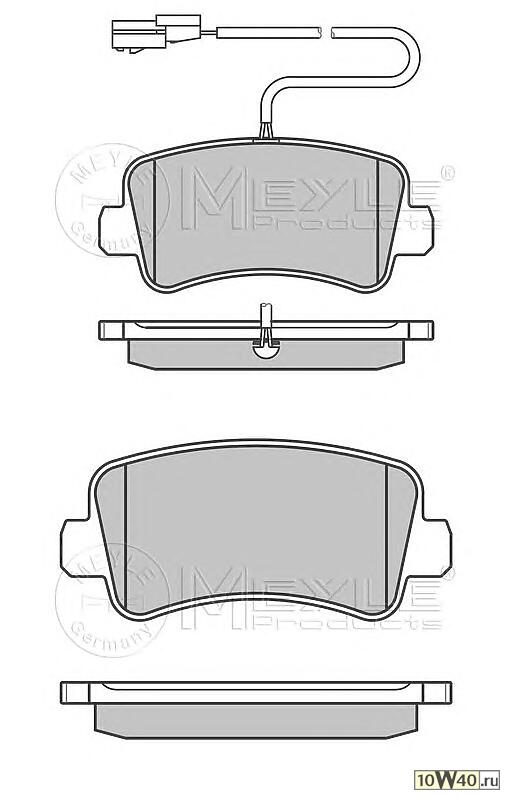 комплект тормозных колодок, дисковый тормоз nissan nv400 (11 / 11-) , opel movano b (05 / 10-) , renault