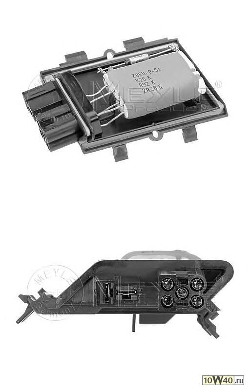 Резистор вентилятора