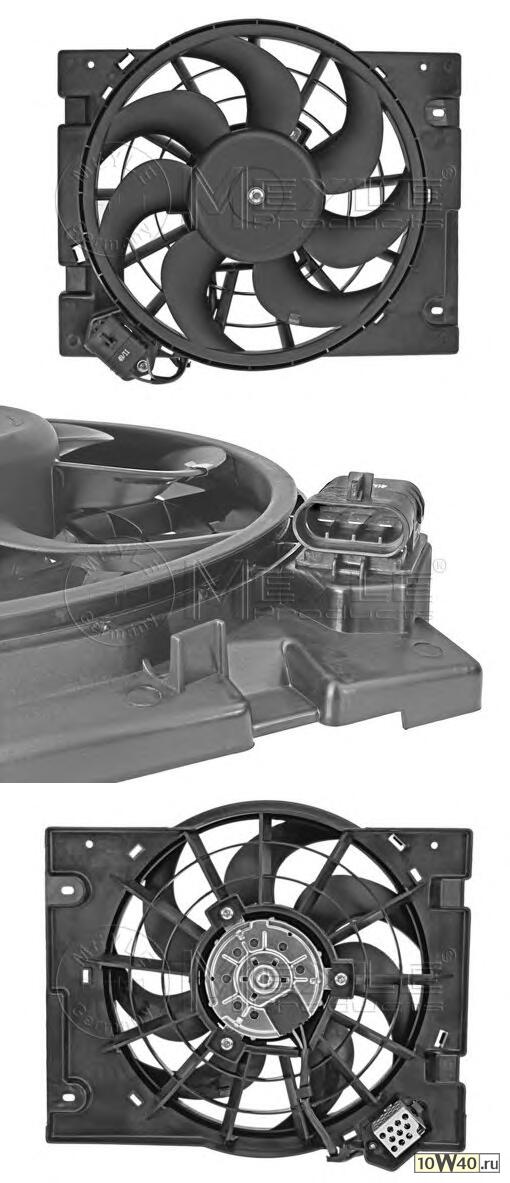 Вентилятор радиатора двигателя