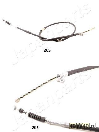 трос стояночного тормоза