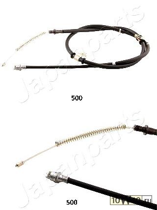 трос ручника правый\ mitsubishi galant e54a-55a 93-96