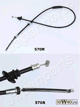 Трос ручн.тормоза R