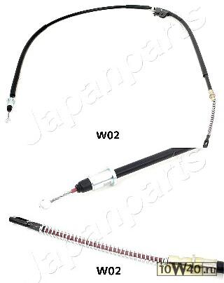 Трос стояночного тормоза