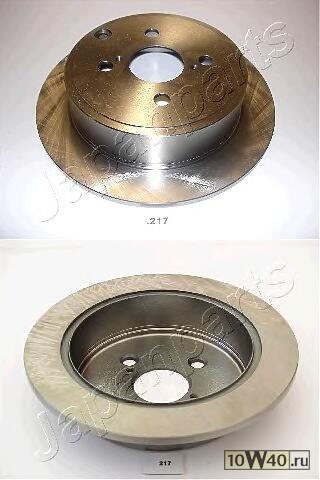диск тормозной задний\ toyota corolla 1.4 / 1.6 01>