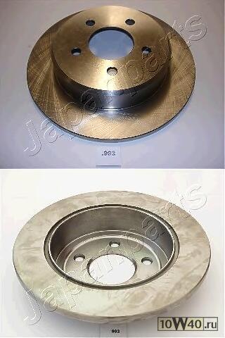 диск тормозной задний\ chrysler voyager 2.4 / 3.3 / 3.8 / 2.5d 00>