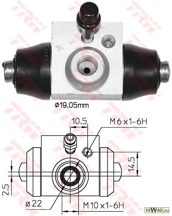 ЦИЛИНДР ТОРМОЗНОЙ