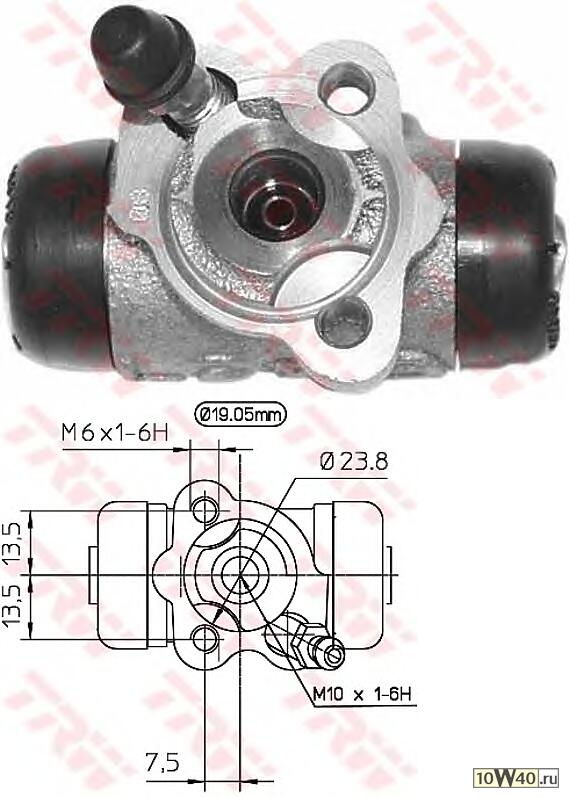 ЦИЛИНДР ТОРМОЗНОЙ
