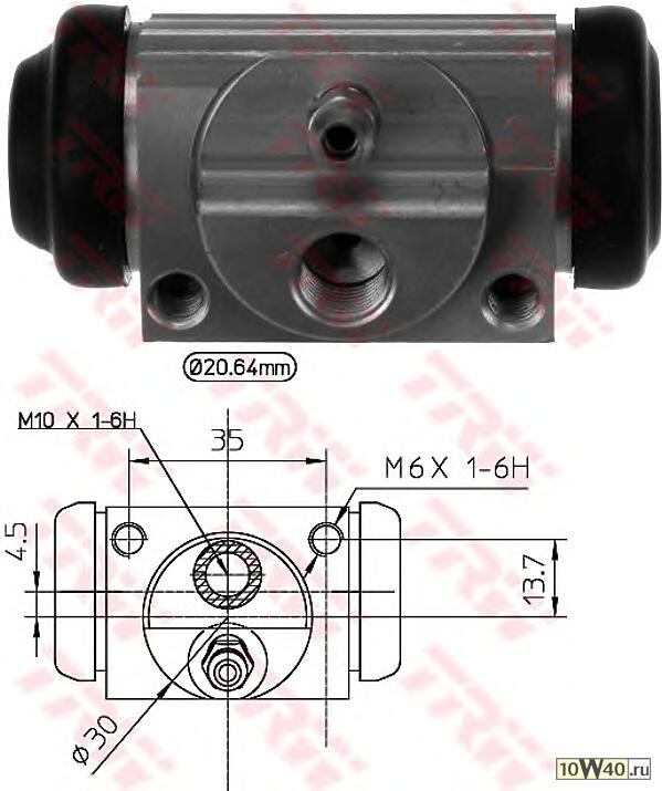 ЦИЛИНДР ТОРМОЗНОЙ