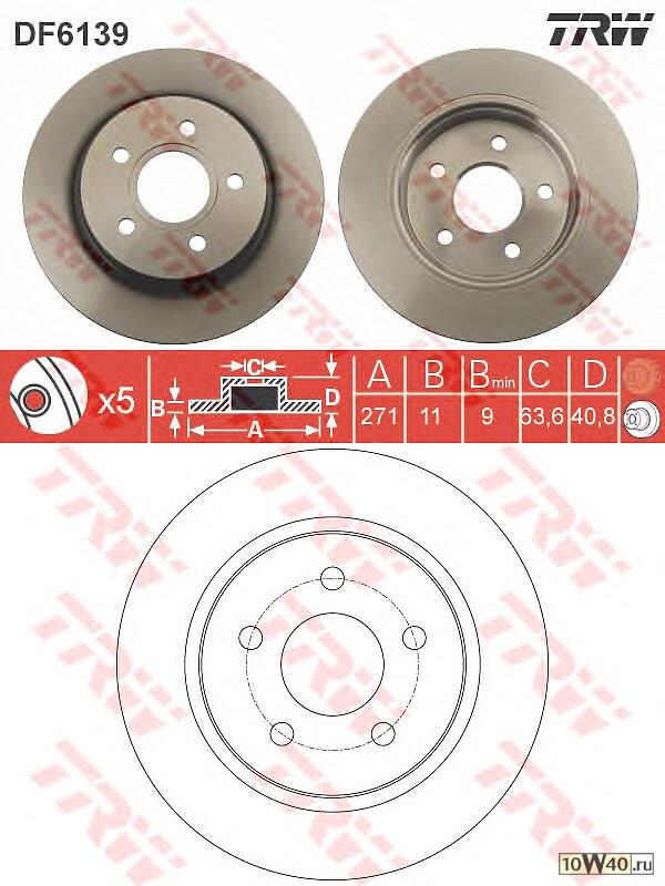 girling диск тормозной ford focus IIi