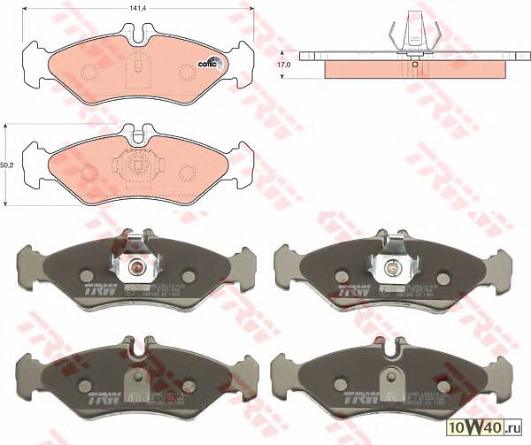 Колодки тормозные дисковые