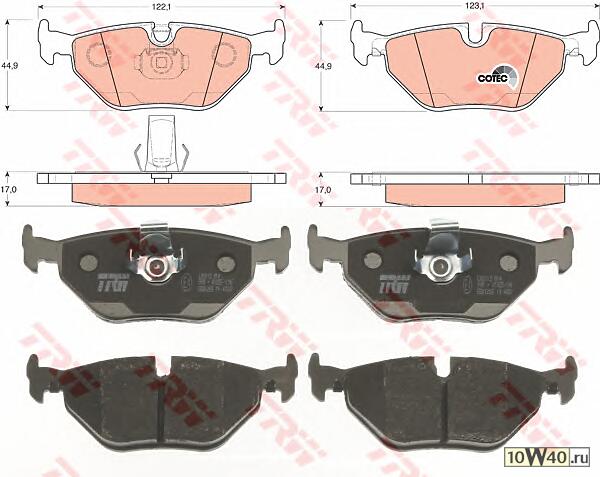 КОЛОДКИ ТОРМОЗНЫЕ ДИСКОВЫЕ