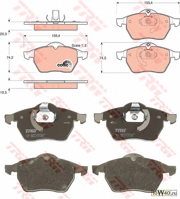 КОЛОДКИ ТОРМОЗНЫЕ ДИСКОВЫЕ