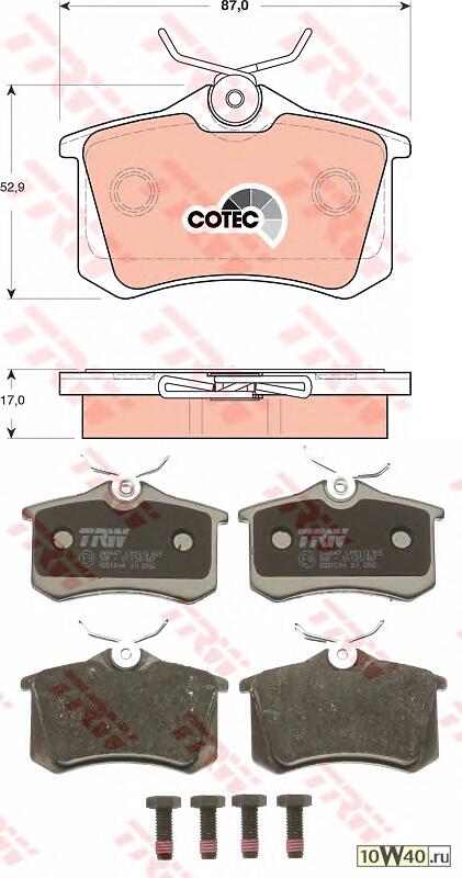 gdb1504 263 50 колодки дисковые з.\ VW golf / bora 2.3-3.2i 00>, citroen c8, peugeot 807 02>