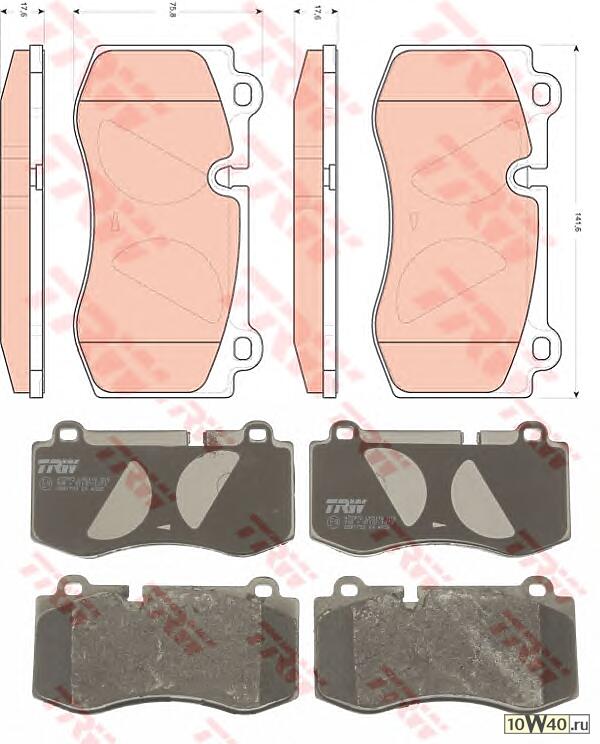 Колодки тормозные дисковые передн MERCEDES-BENZ: E-CLASS 3.5 4-matic/E 280 4-matic/E 280 CDI 4-matic/E 350 4-matic/E 420 CDI 02-, E-CLASS T-Model E 500 T 03-, S-CLASU SU320