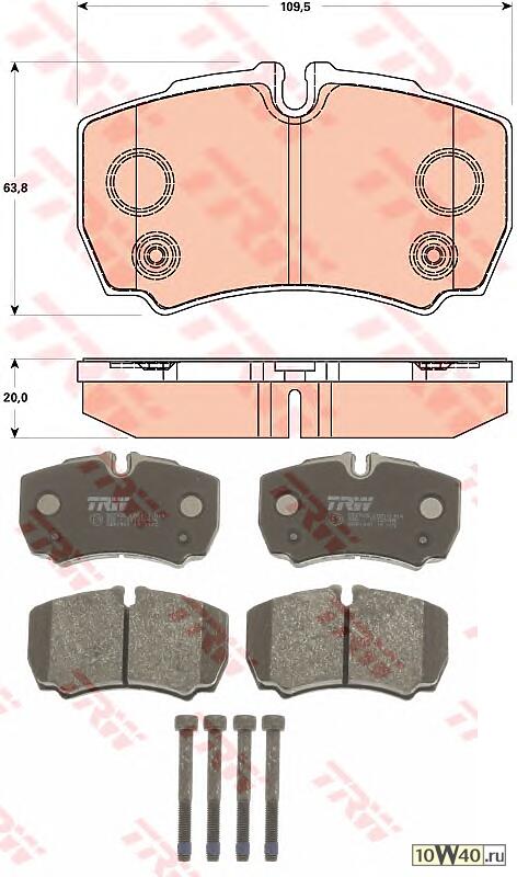 gdb1901 колодки дисковые з.+4 болта\ ford transit 2.2tdci / 2.4tdci 06>gdb1901 колодки дисковые з.+4 болта\ ford transit 2.2tdci / 2.4tdci 06>