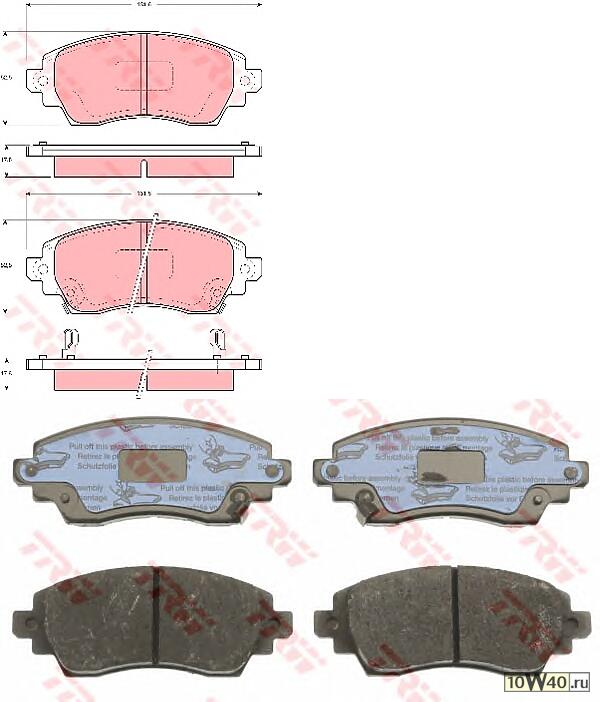 КОЛОДКИ ТОРМОЗНЫЕ ДИСКОВЫЕ